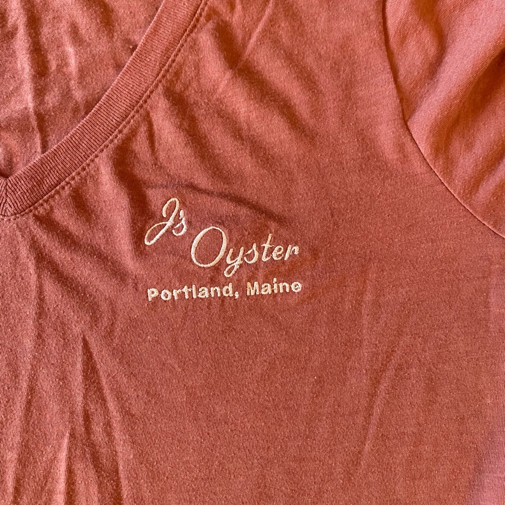 Lesbian Oyster V-Neck Shirt